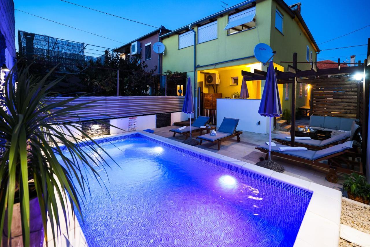 Apartment Rustica Zadar With Exclusive Use Of The Pool-Ground Floor Eksteriør bilde
