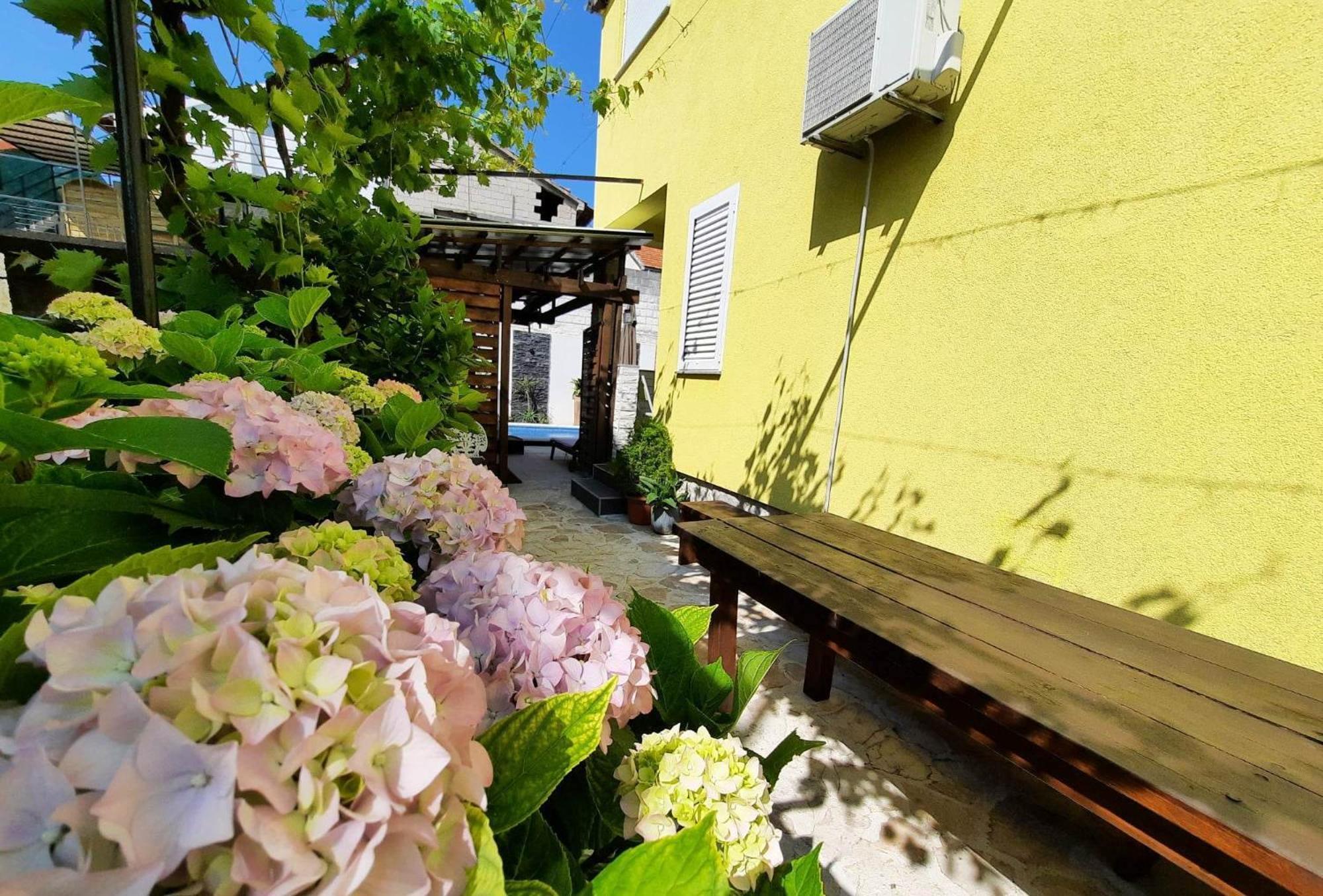 Apartment Rustica Zadar With Exclusive Use Of The Pool-Ground Floor Eksteriør bilde