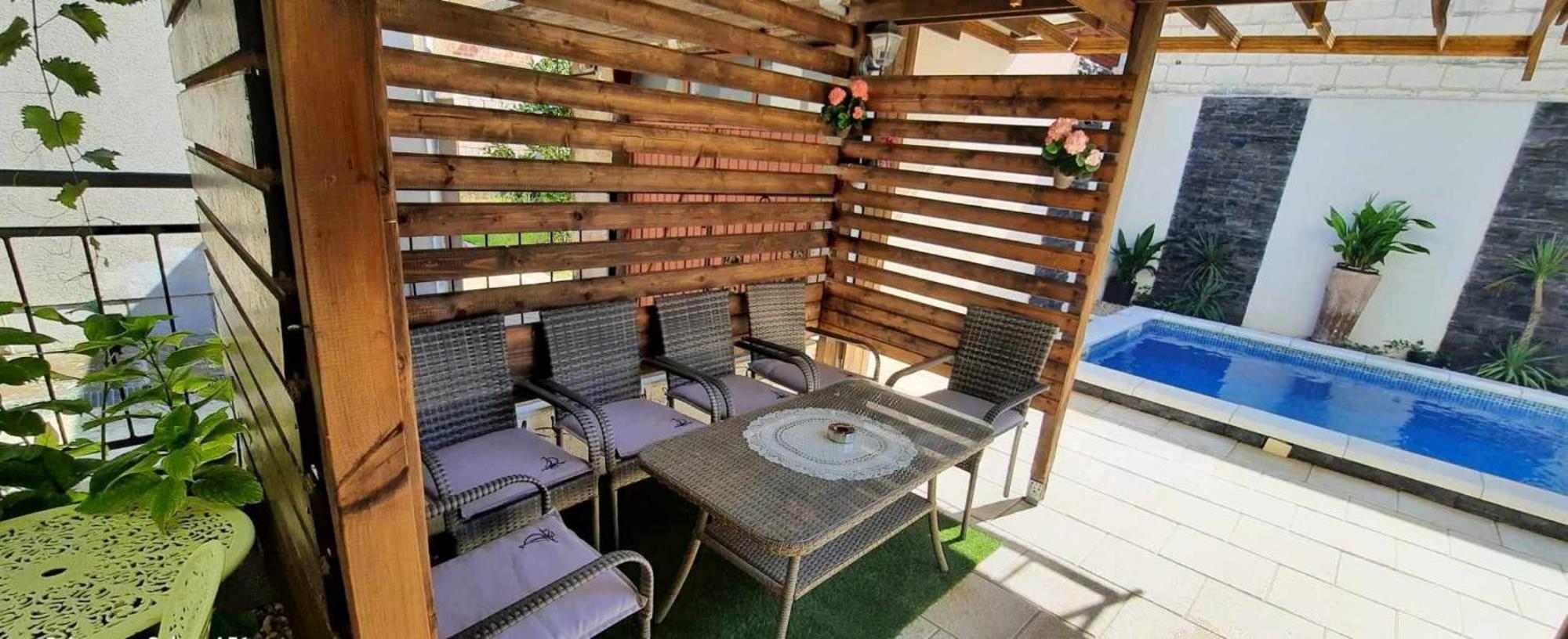 Apartment Rustica Zadar With Exclusive Use Of The Pool-Ground Floor Eksteriør bilde